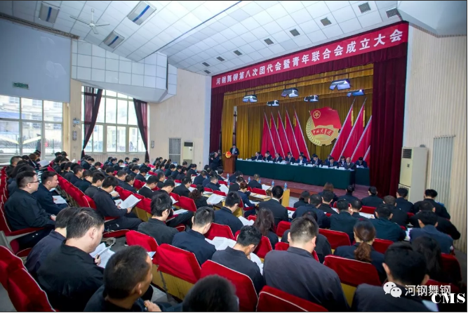 河鋼舞鋼召開團代會暨青年聯合會成立大會
